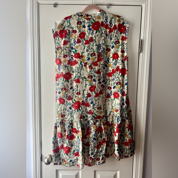 Floral Sleeveless Shirt Dress & Other Stories - Picture 3 of 3